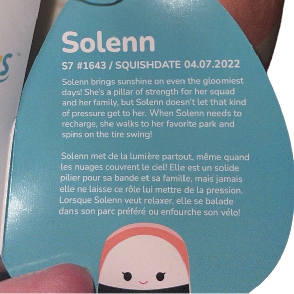 Solenn The Sushi Squishmallow - Picture 8 of 8